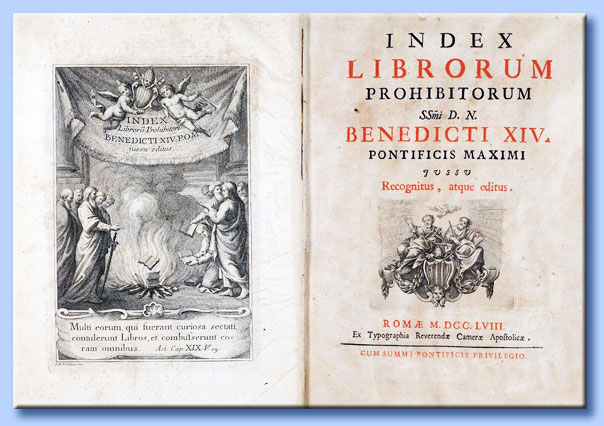 indice dei libri proibiti