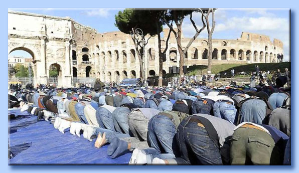 preghiera pubblica islamici