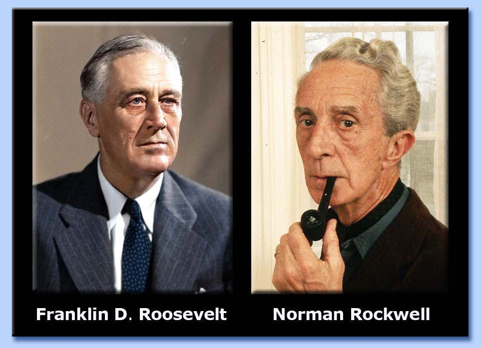 franklin delano roosevelt - norman rockwell