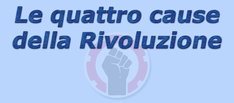 titolo le quattro cause della rivoluzione