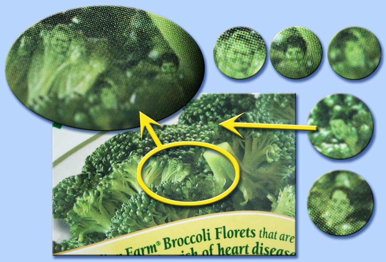 broccoli cascadian farm con volti nascosti