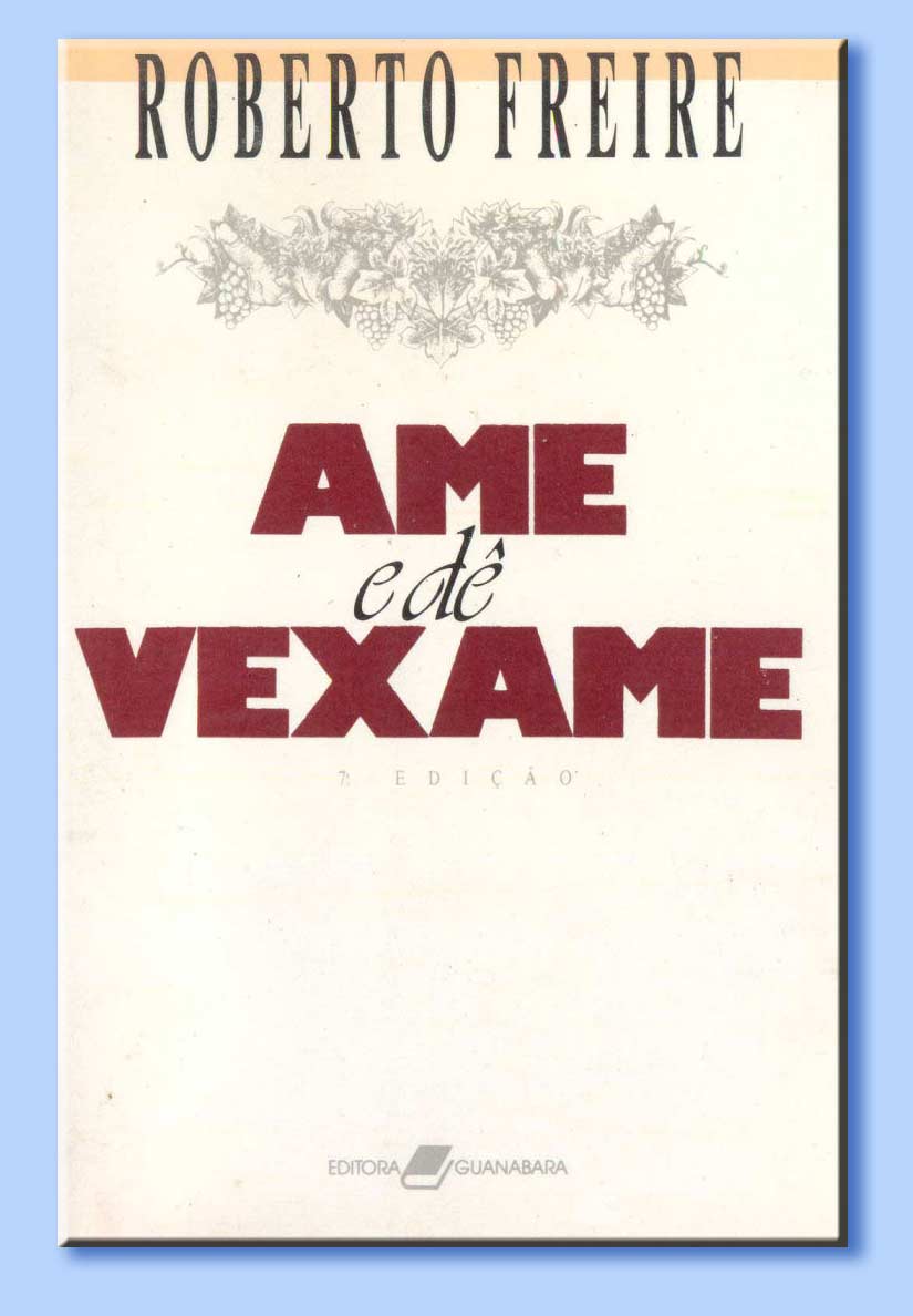 coperina libro ame e de vexame di roberto freire