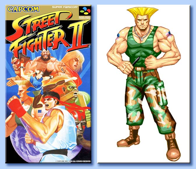 street fighter II - guile