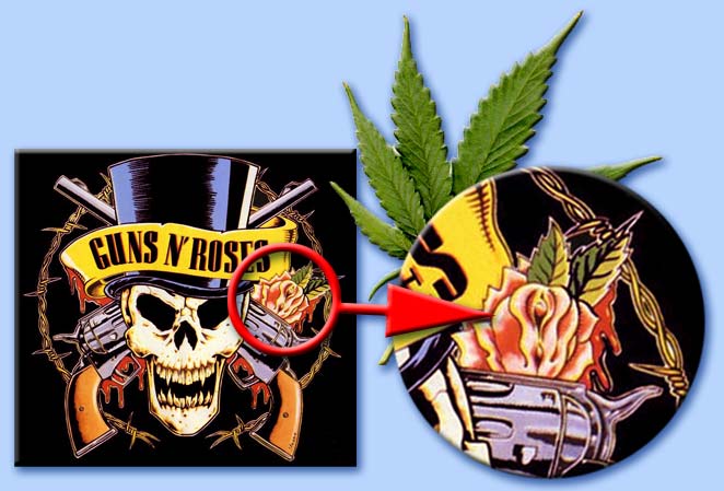 guns n' roses genitali femminili e marijuana