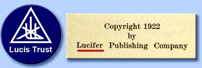 lucis trust - lucifer publishing company