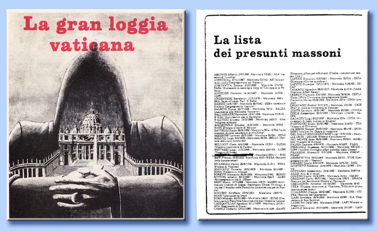 osservatore politico - la gran loggia vaticana