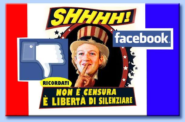 censura su facebook