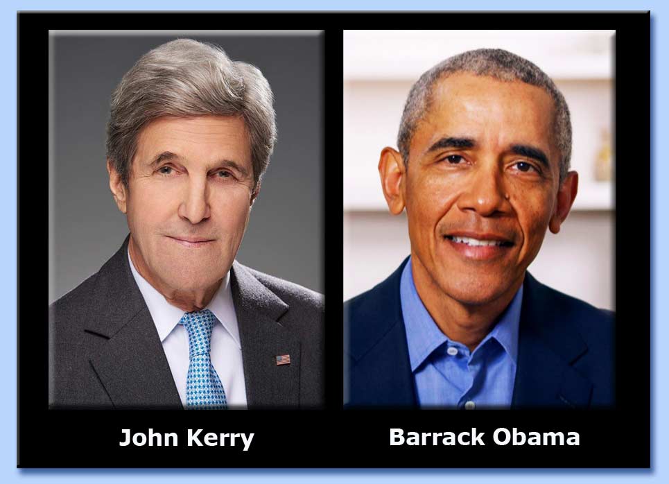 john kerry - barrack obama