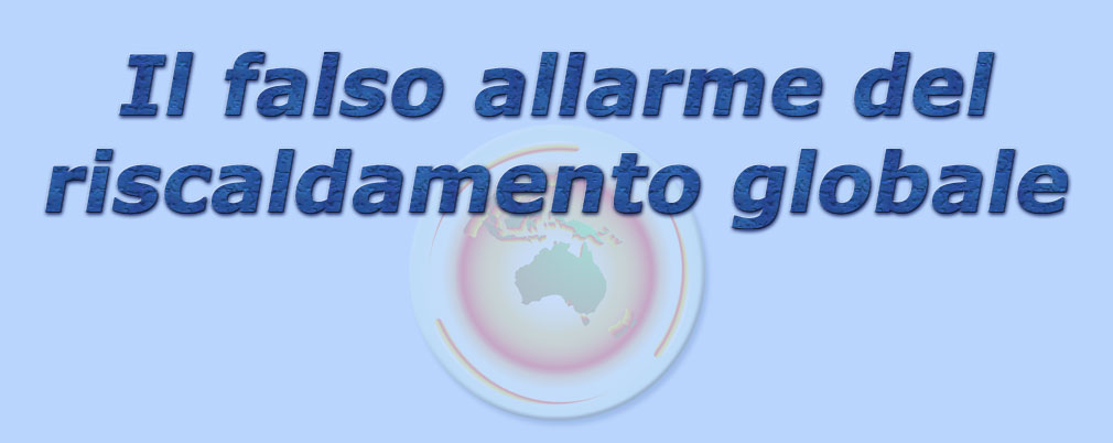 titolo il falso allarme del riscaldamento globale