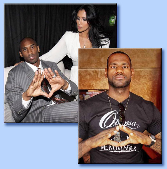 kobe bryant - lebron james - kim kardashian