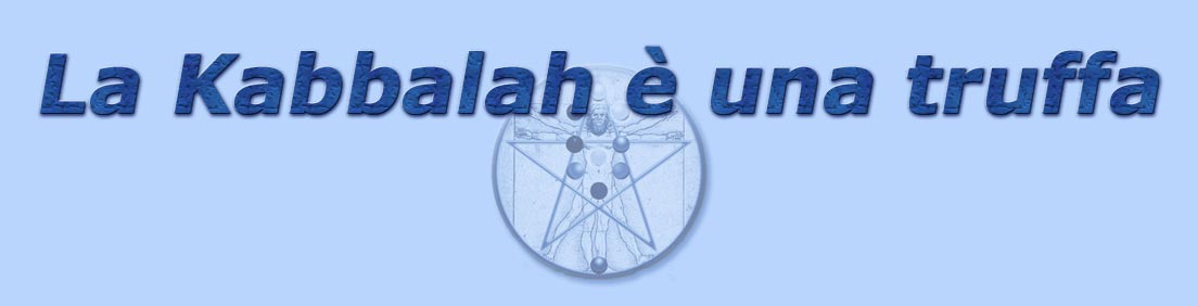 titolo la kabbalah  una truffa