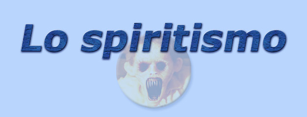 titolo lo spiritismo