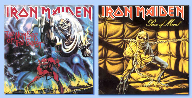 iron maiden - the number of the beast - piece of mind