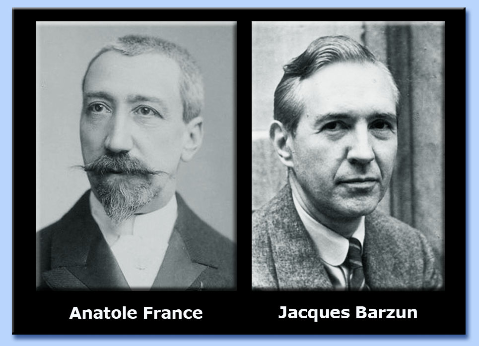 anatole france - jacques barzun