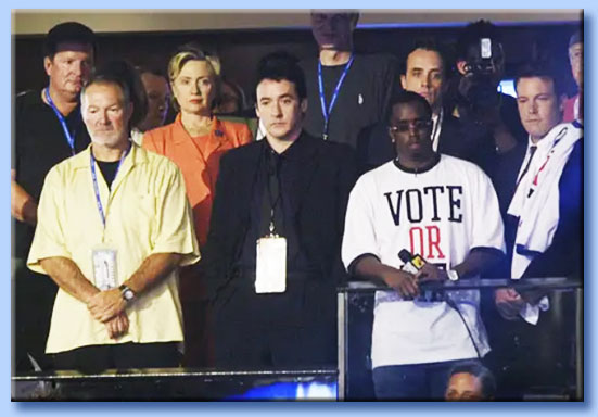 diddy - hillary clinton - john cusack - ben affleck