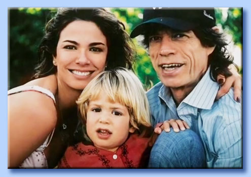 mick jagger - luciana gimenez morad