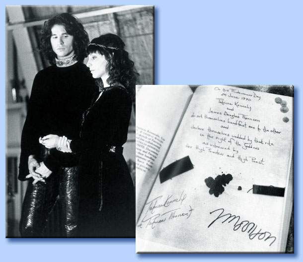 jim morrison - patricia kennealy - wicca