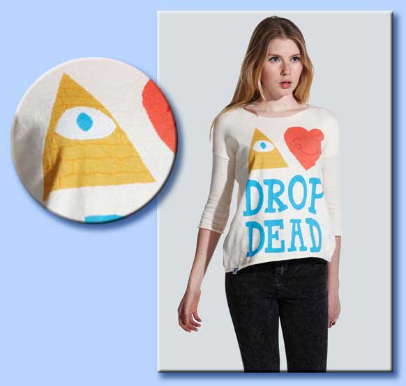 drop dead piramide e occhio onniveggente