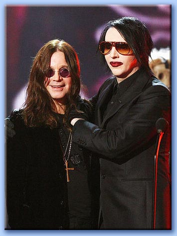 ozzy osbourne - marilyn manson