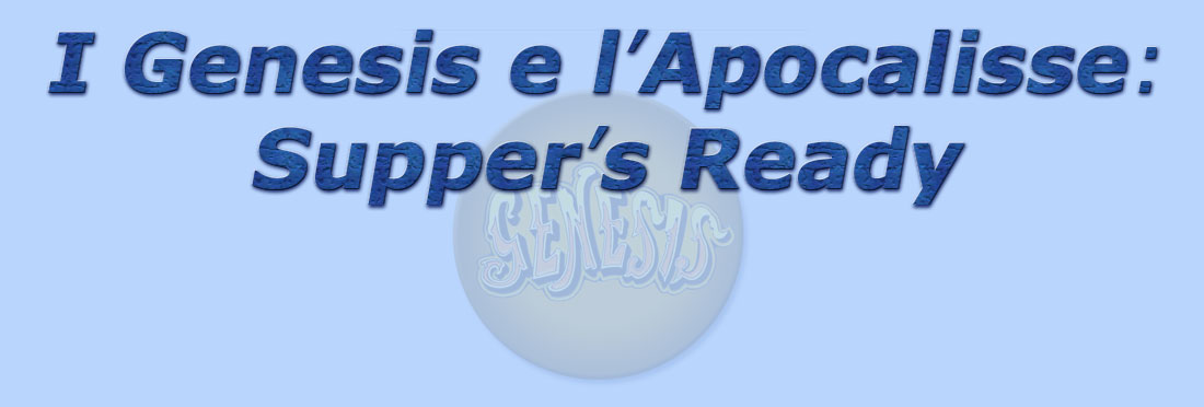 titolo i genesis l'apocalisse e supper's ready