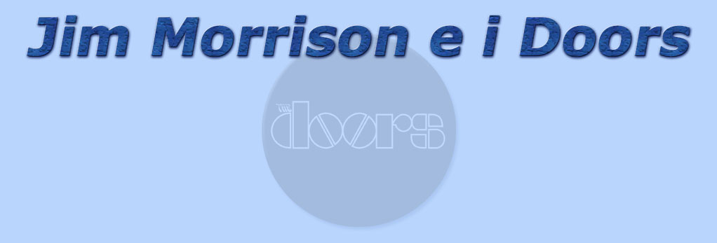 titolo jim morrison e i doors