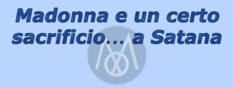 titolomadonna e un certo sacrificio a... satana