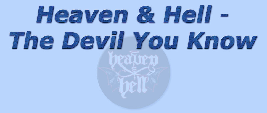 titolo heaven & hell - the devil you know