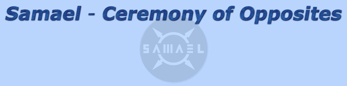 titolo samael - ceremony of opposites