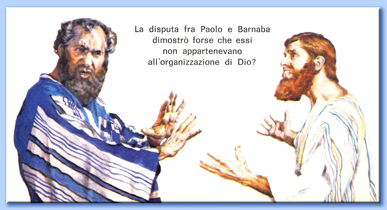 la disputa tra paolo e barnaba