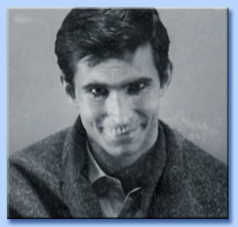 norman bates - teschio subliminale